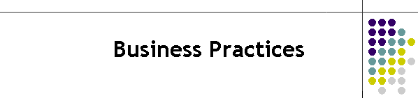 Business Practices